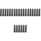  24 Stcs Polyester Vögel Fütterungstaschen mit Mesh -Taschen für Vögel Food