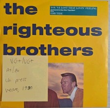 The Righteous Brothers You've Lost That Lovin' Vinyl Record 7" VG+/VG+ PO116