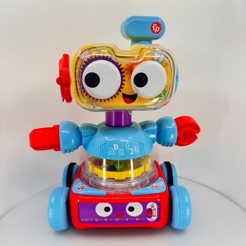 Fisher-Price 4-in-1 Ultimate Learning Bot Toy Talks Moves Different Levels VIDEO