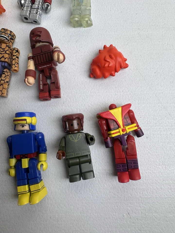 Marvel Minimates Figuras de 2003 Tamaño Gigante X-Men Caja Set Suelto y Raro Lote de 16 Foto 4 de 4