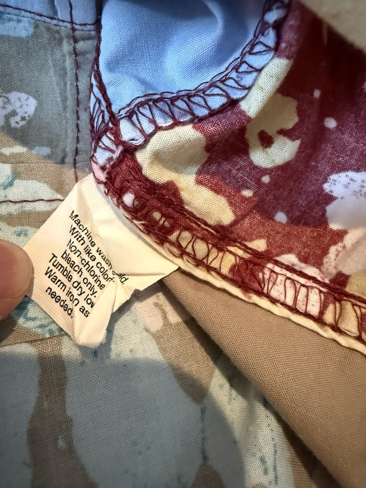 J. Crew Allover Patchwork Button Down Casual Prep… - image 5