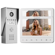 Video Doorbell Intercom Entry Intercom 2×7inch LCD Monitor Outdoor Camera