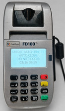 First Data FD100Ti Credit Card Terminal POS Payment Processing Machine w/ Keypad