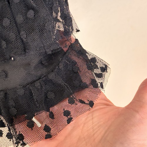 90s Betsey Johnson Evening Tiered Slip Dress Size 2 Mesh Feminine HOCO Formal - Bild 4 von 12