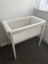 Stokke Home Cradle White Baby Crib Cot - Rare