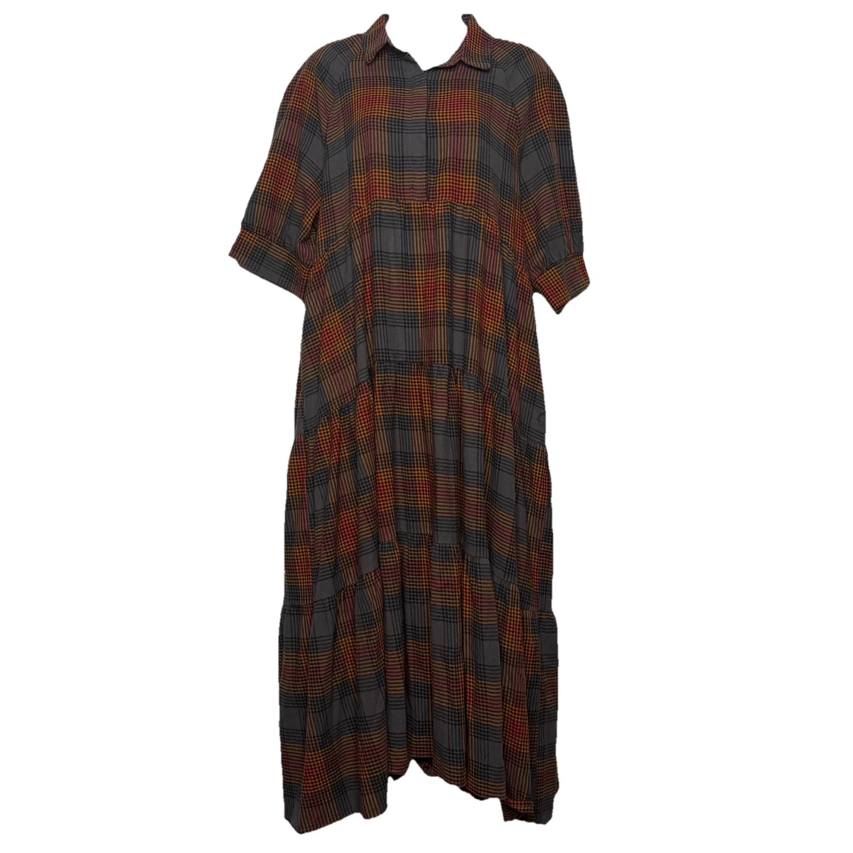 Plaid Shirt Dresses for Women for sale | eBay