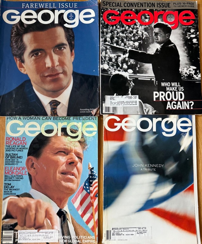 george magazine- 20 issues