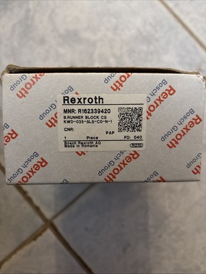 NEW REXROTH RUNNER BLOCK R162339420, KWD-035-SLS-CO-N-1