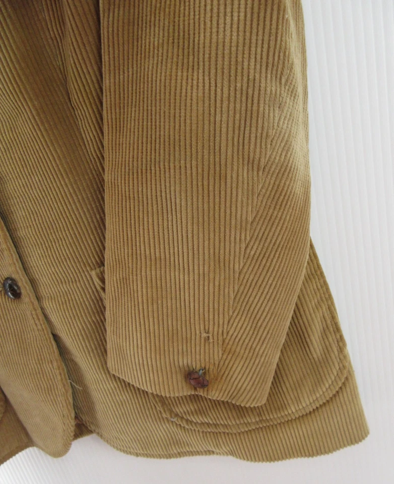 Blazer DE COLECCIÓN Orvis Mujer 18 (L) Marrón Tostado Pana Chaqueta Abrigo Tareas Granero Años 70* Foto 3 de 4