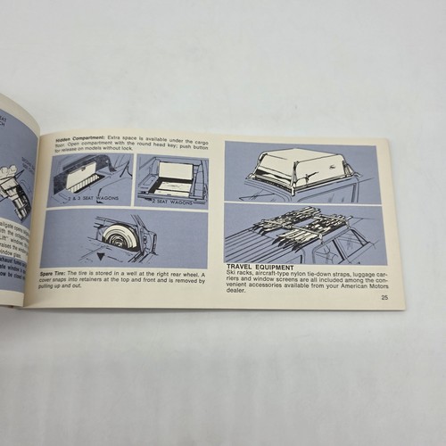 1969 AMC American Motors Ambassador Owner's Manual 3194588 3rd Printing - Bild 7 von 10