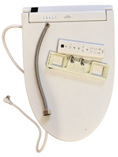 TOTO WASHLET C5 SW3084 01 Elongated Bidet Seat Cotton White with Remote