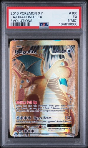 Dragonite-EX graded PSA 5 for sale on eBay
