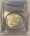 1887/6-O Morgan Silver Dollar PCGS MS62 New Orleans $1 Uncirculated