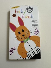 Baby Einstein Baby Bach VHS Video Tape Infant Learning 1 To 36 Months Education