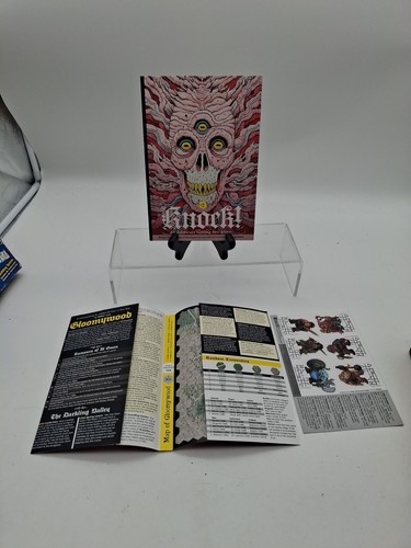 Merry Mushmen RPGs Knock! #2 - An Adventure Gaming Bric-a-Brac w/ Slip Cover - Picture 2 of 7