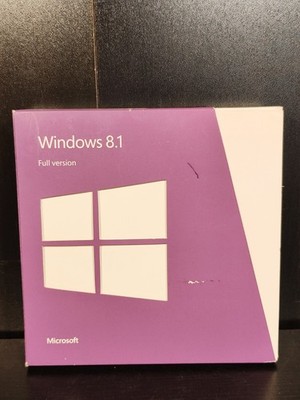 Microsoft Windows 8.1 Full Version 32/64-Bit English DVD. Used, Key Included.
