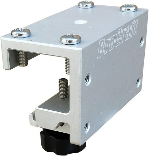 BroCraft Alumacraft Supporto per canna da barca / Staffa AlumaTrac due lati  - Foto 3 di 7