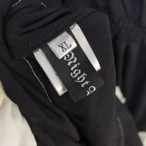 Elegantes schwarz-cremefarbenes Kleid - Bild 2 von 6