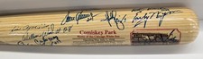 Chicago White Sox All-Time Greats Autograph Bat 18 Signatures PSA DNA #134/1000