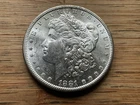 1881 S Silver Morgan Dollar Higher grade Lot M3