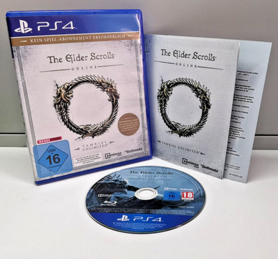 The Elder Scrolls Online PlayStation 4 PS4 Spiel USK 16 sehr gut Deutsch