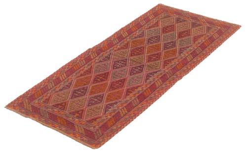 Traditional Vintage Hand-Knotted Carpet 2'8" x 6'0" Wool Area Rug - Picture 4 of 9