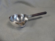 sch&ouml;nes Tee Sieb schwenkbar - Alpaka  versilbert