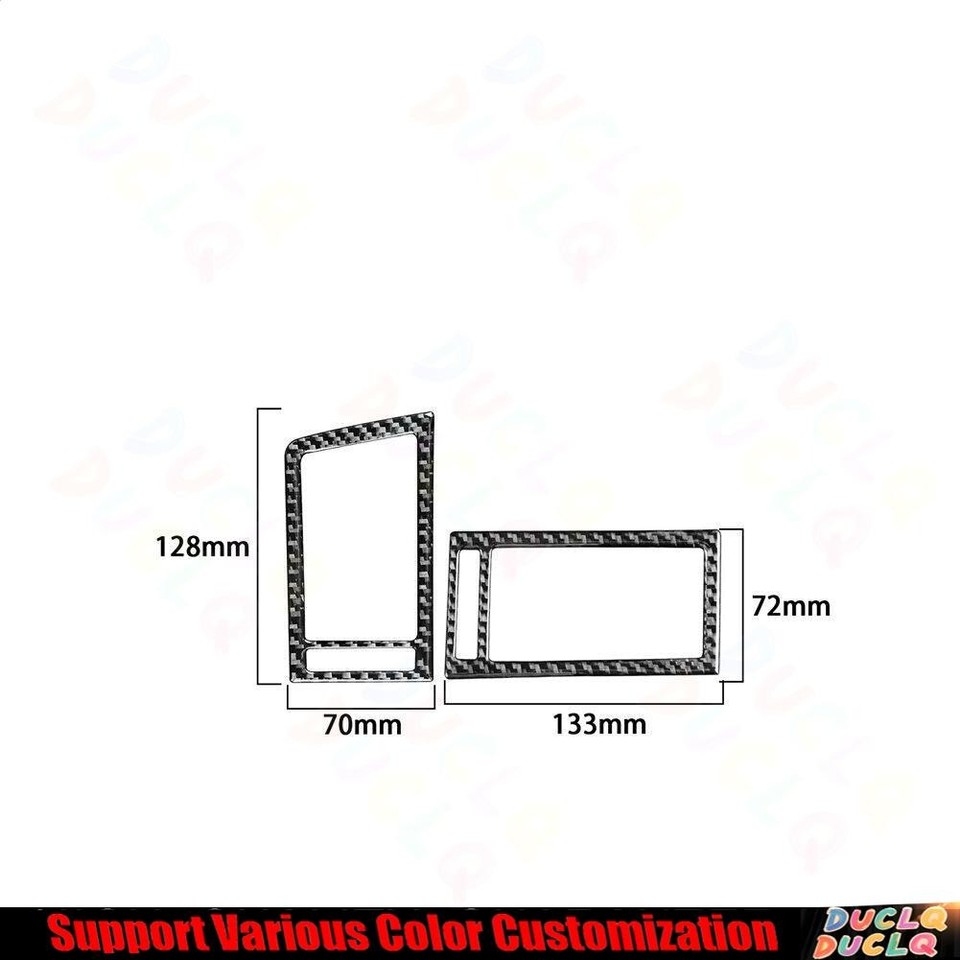 Q1-TECH, Rear Window Roof Spoiler Compatible with 2013-2020