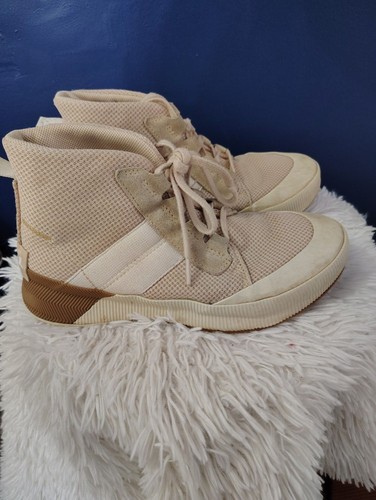 Sorel Out N About III Waterproof Mid Sneaker Womens 8.5 Nova  shoe Lace Up - Picture 1 of 7