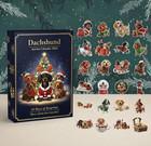 Dachshund Advent Calendar 2025, Sausage Dog Christmas Gift Box