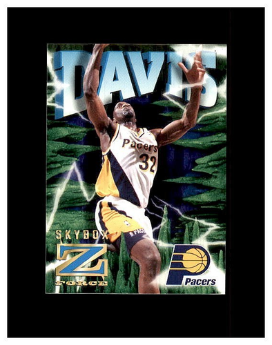 1996-97 SKYBOX Z-FORCE *Z-CLING* PARALLEL #37 DALE DAVIS INDIANA PACERS MINT - Picture 1 of 2