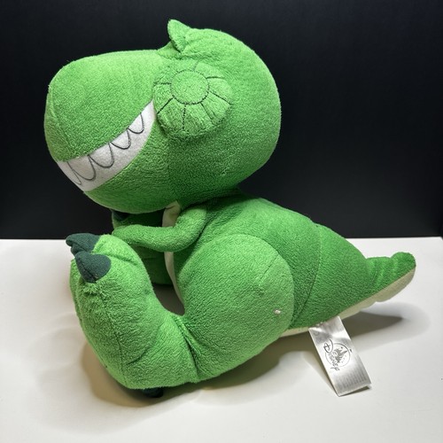 Disney Big Feet Plush Rex Toy Story Green Dinosaur Parks Exclusive Soft Toy 12” - Picture 3 of 6