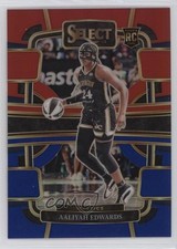 2024 Select WNBA Concourse Red & Blue Prizm /399 Aaliyah Edwards Rookie RC 0o3x