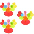 18 PCs Silikonbecher Deckel Design Becher Deckungen Silikon -Getränke