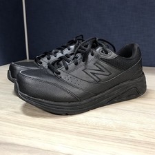 New Balance 928v3 Walking Shoes Mens 8 Womens 9.5 D Width Black Leather Sneaker