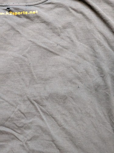 Vintage K2 T-Shirt Gr. Medium schwarz Schnee Ski Street Rundhals distressed - Bild 11 von 11