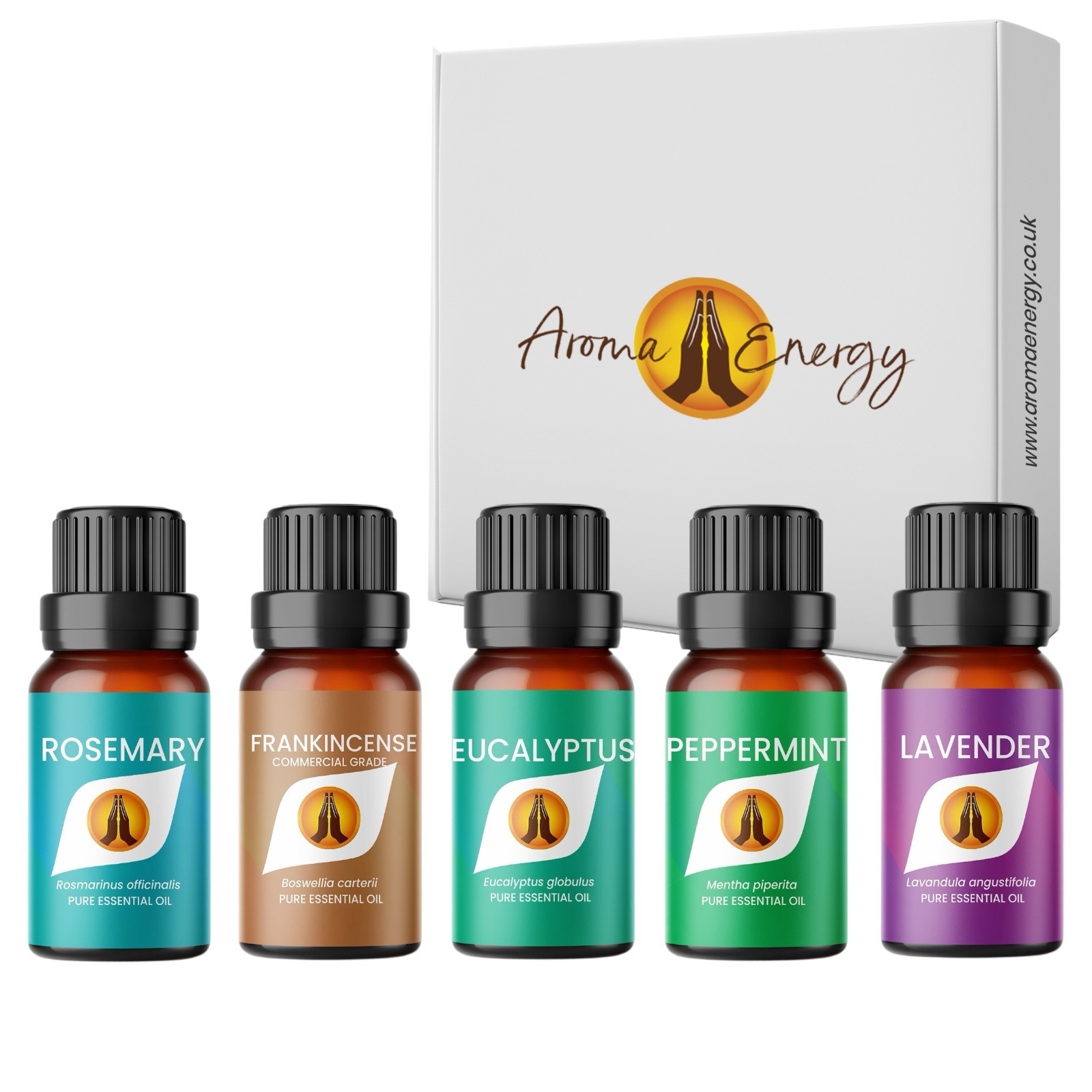 Headache Relief Essential Oil Set | Essential Oils Aromatherapy Diffuser Burner