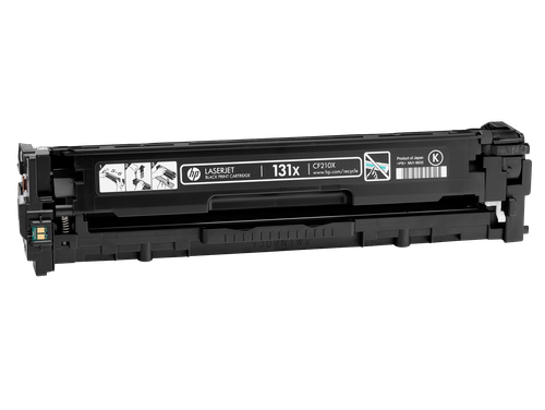 HP 131X High Yield Black Oryginalny toner LaserJet, ~2400 stron, CF210X - Zdjęcie 2 z 7