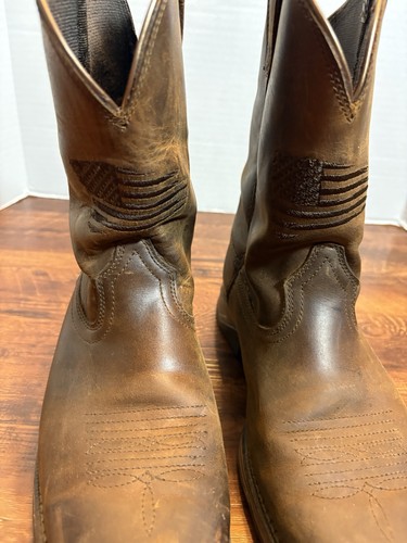 Ariat Stiefel Herren Größe 5,5 amerikanische Flagge braun - Bild 3 von 6