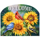 Briarwood Lane Birds in the Garden Acrylic Art Sign