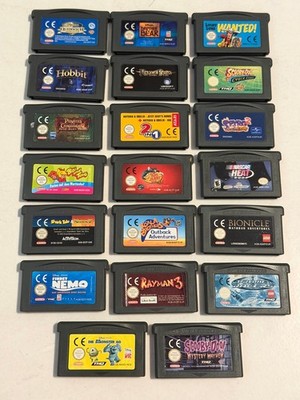 Nintendo Gameboy Advance GBA Spiele Sammlung Konvolut 20 Spiele