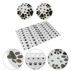 1 Set Dog Claw Prints Plate Dog Claw Prints Tablecloth Party Supplies