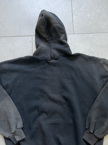 Sudadera con capucha en blanco descolorida por el sol Russell Athletic vintage años 90 talla XXL - Imagen 13 de 16