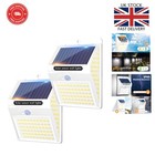 2 Pack 140LED Solar Security Lights – Waterproof Motion Sensor, 270º Wide Angle