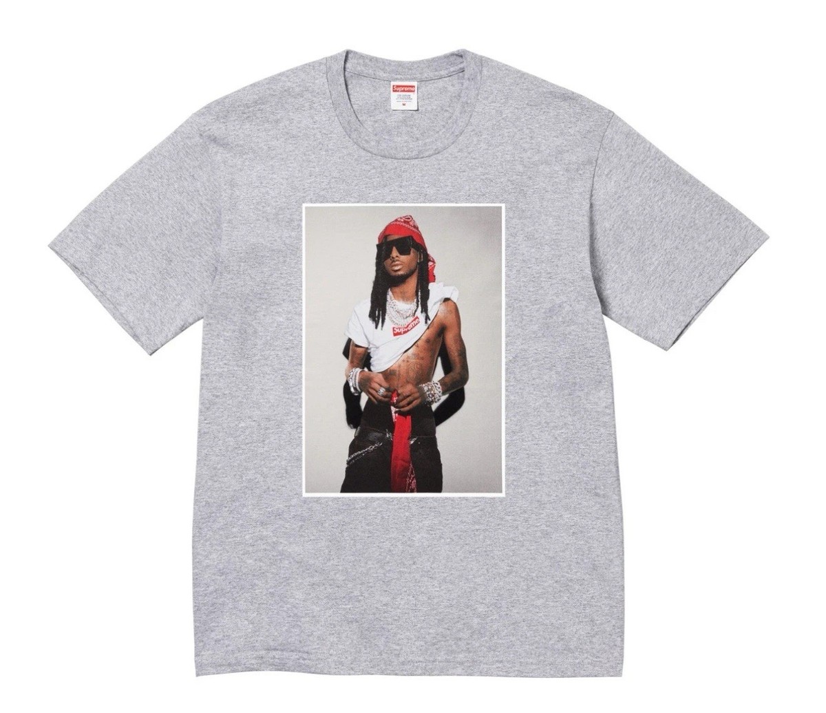 トップス Supreme Playboi Carti Tee Pale Green L supreme Playboi Carti Tee Pale Green L - メルカリ