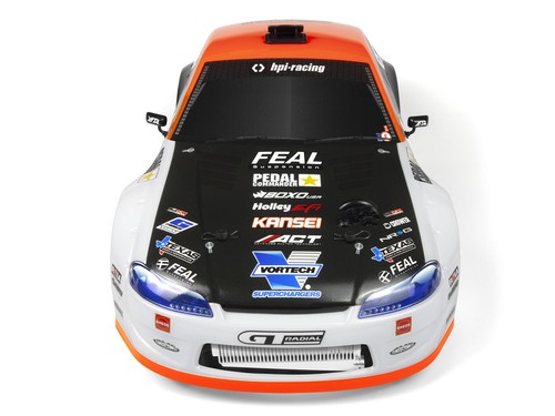 HPI 1/10 Sport 3 Drift Nissan Silvia S15 Odi Bakchis RTR RC Drift Car - Picture 3 of 6