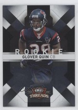 2009 Donruss Threads Rookie 800/999 Glover Quin #141 0f3