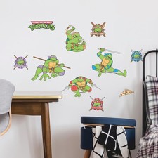 Teenage Mutant Ninja Turtles Wall Decals - Set of 10 TMNT Vinyl Wall Sticker ...