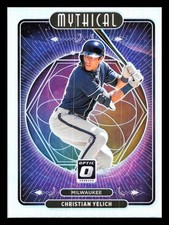 2021 Panini Donruss Optic - Mythical Christian Yelich #M3 Holo Prizm Brewers