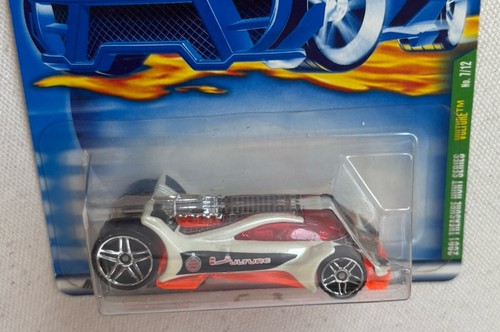 Hot Wheels #7 Treasure Hunt 2001 7/12 Buitre blanco-naranja - Imagen 3 de 5
